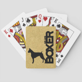 Boxer Dog Breed Playing Cards Theme Pokerkaarten