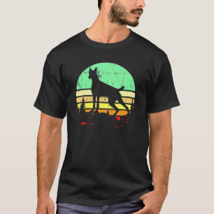 Boxer Dog Brindle Dog Mam Pap Eigenaar uit 1970 T-shirt