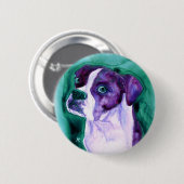 Boxer Dog Button - "Niet ik" (Voorkant /achterkant)