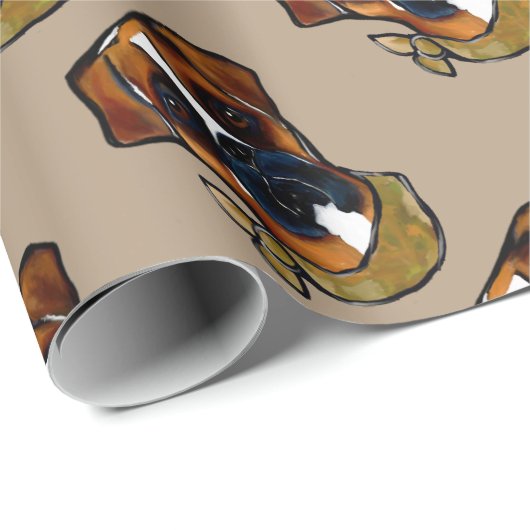 Boxer Dog Cadeaupapier (Rol Hoek)