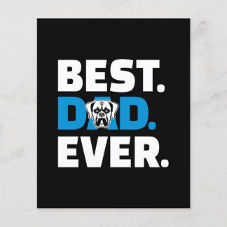 Boxer Dog canvas print Cute gift idea Flyer