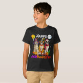 Boxer Dog Christmas Thanksgiving Happy Halloween  T-shirt (Voorkant volledig)