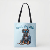 Boxer Dog Club Tote Bag (Voorkant)
