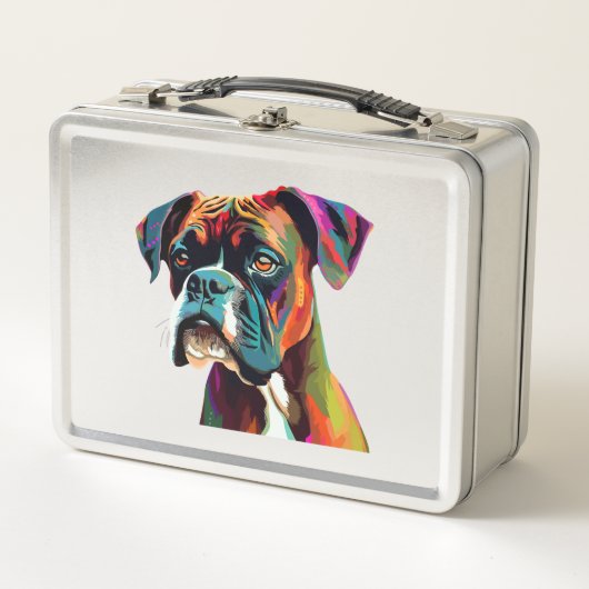 Boxer Dog Colorful (Voorkant)