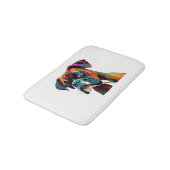 Boxer Dog Colorful Badmat (Gekanteld)