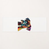 Boxer Dog Colorful Yogamat (Voorkant (horizontaal))