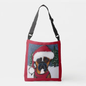 Boxer Dog Crossbody Tas (Voorkant)