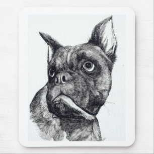Boxer Dog Cuteness Muismat