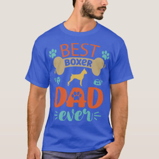 Boxer Dog Dad T-shirt