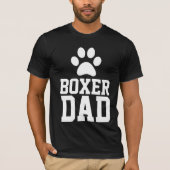BOXER DOG DAD T-SHIRTS (Voorkant)