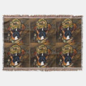 Boxer Dog Deken (Voorkant)