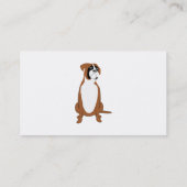 Boxer Dog Design Boarding Kennels Visitekaartje (Achterkant)