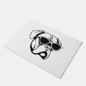 Boxer Dog Deurmat (Schuin)