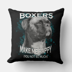 Boxer Dog Dierenvrienden Kunst Kussen