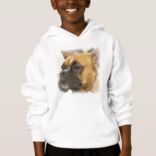Boxer Dog Face Sweatshirt (Voorkant)