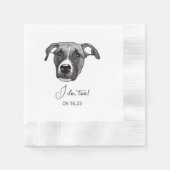 Boxer Dog gepersonaliseerd Ik doe te servetten (Voorkant)
