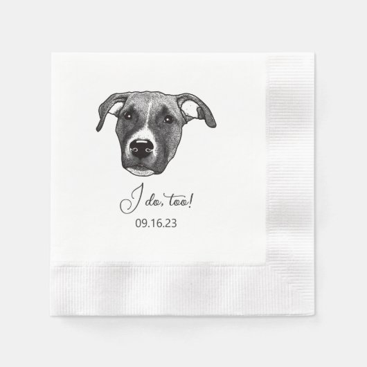 Boxer Dog gepersonaliseerd Ik doe te servetten (Voorkant)