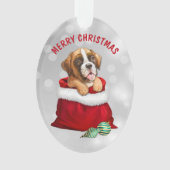 Boxer Dog Gift verrassend Ornament (voorkant)
