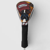 Boxer Dog Golfheadcover (Voorkant)