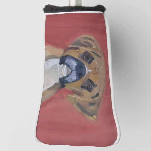 Boxer Dog Golfheadcover (Draai 90)
