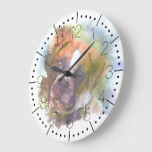 Boxer Dog Grote Klok (Hoek)