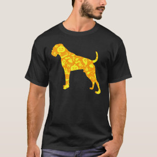 Boxer Dog Halloween Py Pumpkin Patroon T-shirt