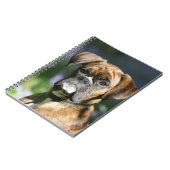 Boxer Dog Headshot Notitieboek (Linkerzijde)