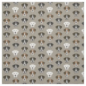 Boxer Dog heeft een kaki Stof (Swatch)