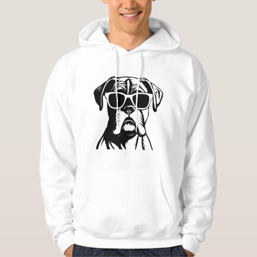 Boxer Dog Hoodie (Voorkant)