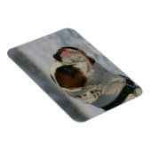 Boxer Dog in de sneeuw Magneet (Rechterzijde)