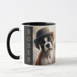 Boxer Dog in Style Mok