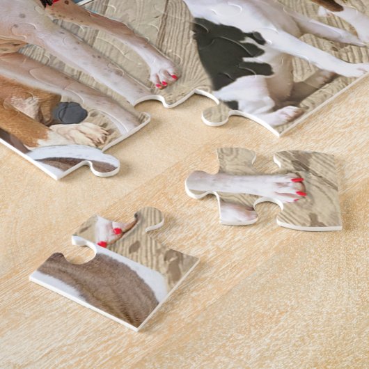 Boxer Dog Jigzaag Puzzle Legpuzzel (Zijkant)