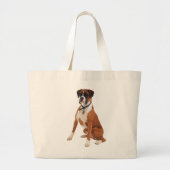 BOXER DOG Jumbo Canvas tas (Voorkant)