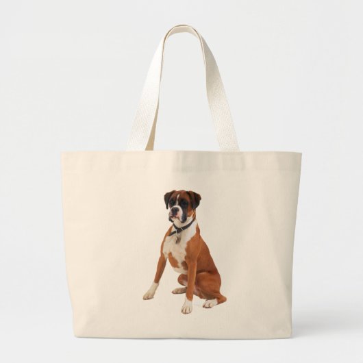 BOXER DOG Jumbo Canvas tas (Voorkant)