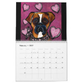 Boxer Dog Kalender (Feb 2027)