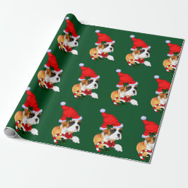Boxer Dog Kerstmis Cadeaupapier