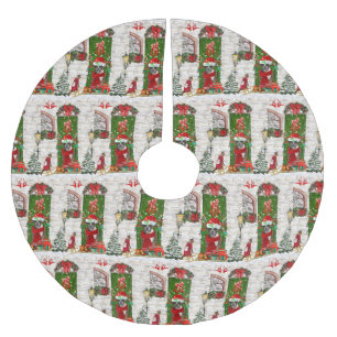 Boxer Dog Kerstmis Kerstboom Rok