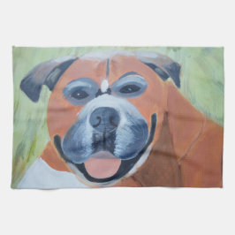 Boxer Dog Kitchen Towels Theedoek
