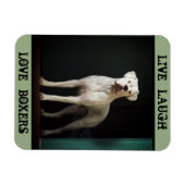 Boxer Dog-koelkast Magnet Magneet (Horizontaal)