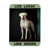 Boxer Dog-koelkast Magnet Magneet (Verticaal)