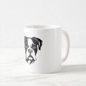 Boxer Dog Koffiemok (Voorkant rechts)