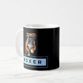Boxer Dog - Leaps & Bounds Koffiemok (Voorkant links)