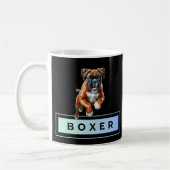 Boxer Dog - Leaps & Bounds Koffiemok (Links)
