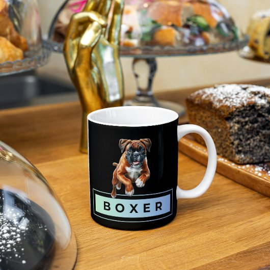 Boxer Dog - Leaps & Bounds Koffiemok