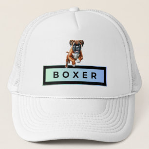 Boxer Dog - Leaps & Bounds Trucker Pet