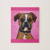 Boxer Dog Legpuzzel (Verticaal)