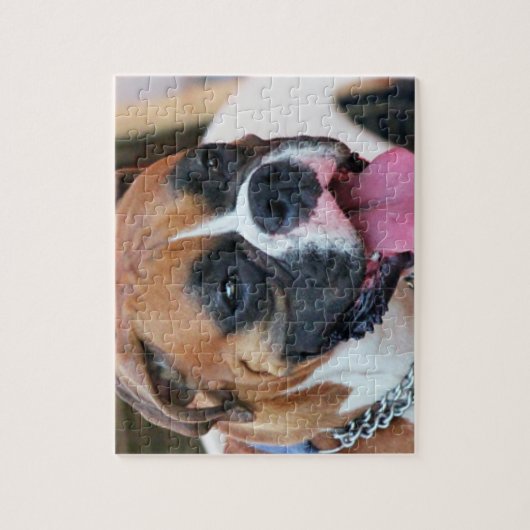 Boxer Dog Legpuzzel (Verticaal)