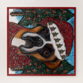 Boxer Dog Legpuzzel (Horizontaal)