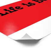 Boxer Dog Love - Romantische Waterverf Perfect Poster (Hoek)