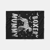 Boxer Dog Mama - Halloween Fleece Deken (Voorkant (Horizontaal))